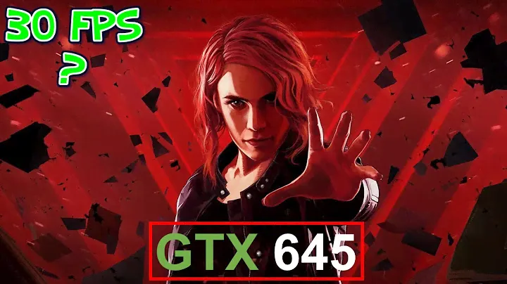 GTX 650 / GTX 645 Control FPS Test | Gaming on GTX 645 / GTX 650