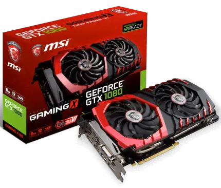 Видеокарта MSI GTX 1080 GAMING X 8G GeForce GTX 1080