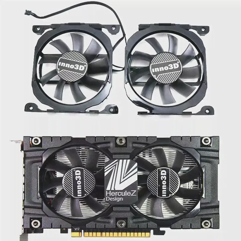 Новый вентилятор графического процессора INNO3D 2PIN/4PIN CF-12815S GTX 660, для вентилятора охлаждения видеокарты INNO3D GTX 660 660Ti 750Ti 760