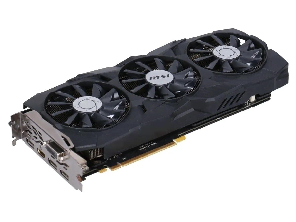 Видеокарта GeForce GTX 1080 8 ГБ (Msi GeForce GTX 1080 DUKE 8G-01)