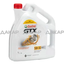 CASTROL GTX 5W30 RN17 5л синт. (Renault с GPF и DPF с 2018г) (масло моторное)