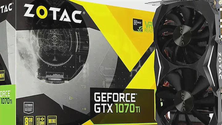 GAMECARTEL - ZOTAC GeForce GTX 1070 Ti MINI 8GB GDDR5 256-bit Super Compact Graphics Card