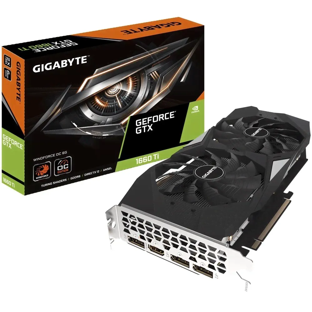 Gigabyte GeForce GTX 1660 Ti WINDFORCE 6G видеокарта-2