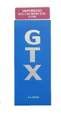 Испаритель Vaporesso GTX 1.2ohm Regular Coil (в упак. 5 шт.) для GTX серии, Target PM30, PM80 и PM80 SE