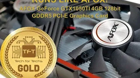«БЕГАЕТ КАК АФОКС!» Видеокарта AFOX GeForce GTX1050TI 4 ГБ 128 бит GDDR5 PCI-E