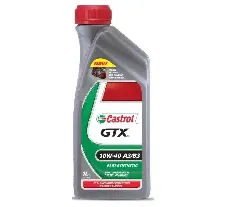 Масло моторное Castrol GTX 10W-40, , полусинтетика, 1литр ULTRACLEAN 15A4DE