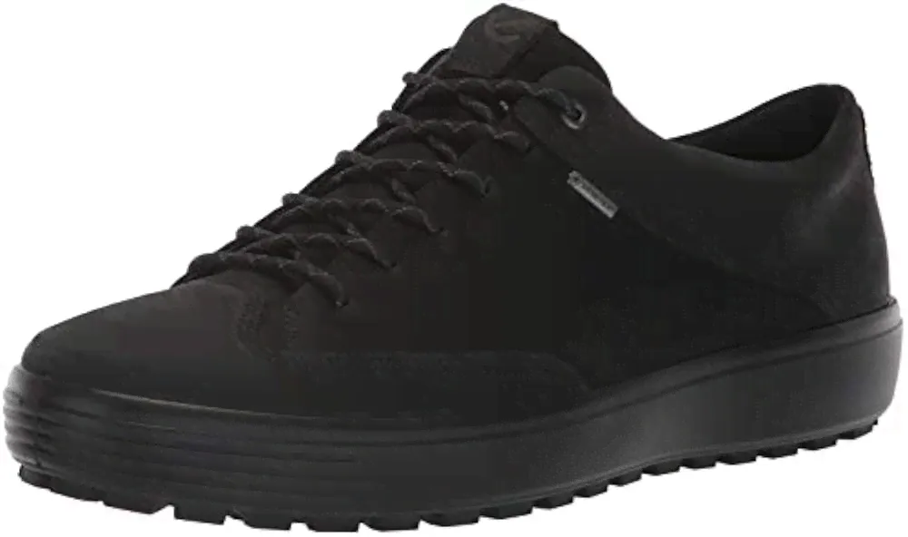 Шнурованная обувь ECCO Herren Mens Soft 7 TRED GTX Tie Sneaker, Schwarz (Black 51052), 40 EU