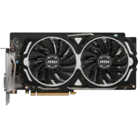 Видеокарта MSI GeForce GTX 1060 Armor 6G OC