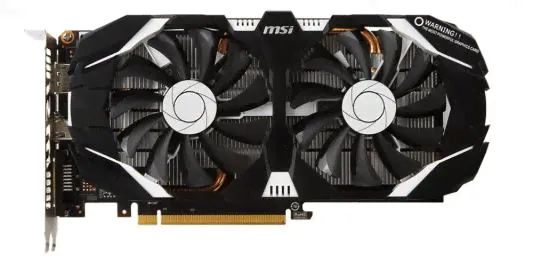 Видеокарта MSI GeForce GTX 1060 GTX 1060 3GT OC PCI-E 3072Mb GDDR5 192 Bit Retail (GTX 1060 3GT OC)-0