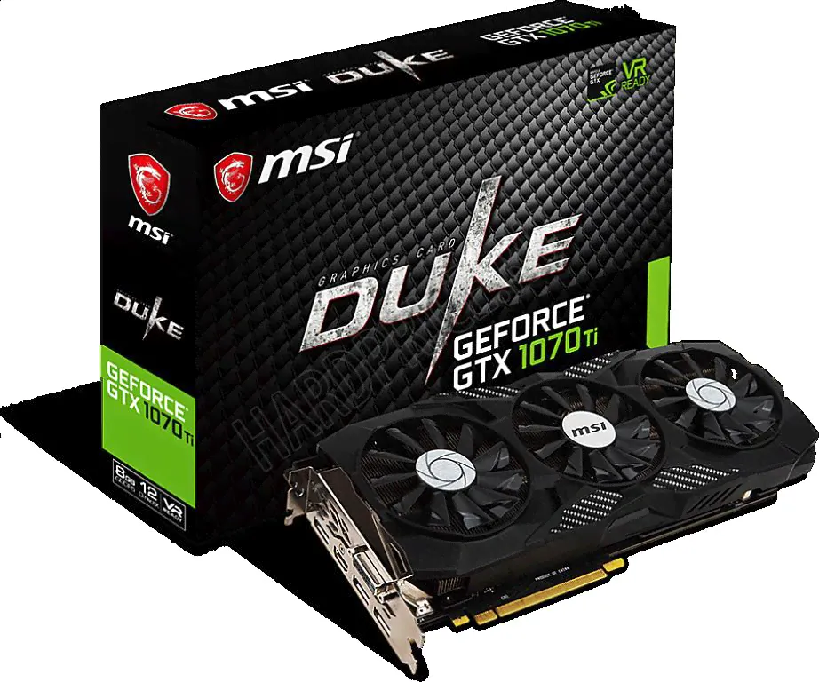 Видеокарта MSI GeForce GTX 1070 Ti 8192Mb (GTX 1070 Ti DUKE 8G)-3