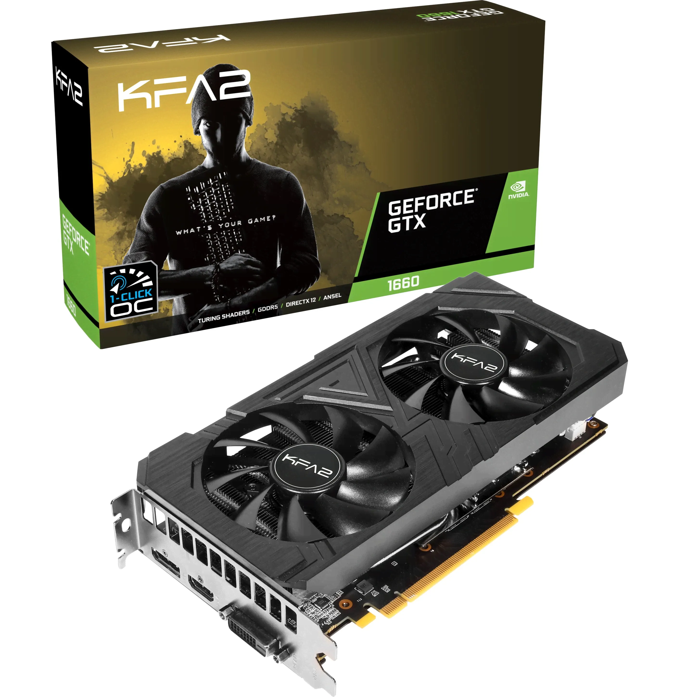 KFA2 GeForce GTX 1660 EX видеокарта-2