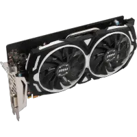 Видеокарта MSI GeForce GTX 1060 Armor 6G OC