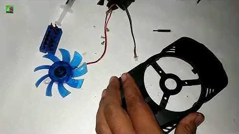 How to Replace Fan GPU VGA CARD ASUS GTX 1050 TI 4 GB single Fan