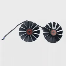 Вентилятор для видеокарты ASUS STRIX GTX 970 970 980 TI R9 780, 5 контактов, 2 шт. (art.: 3920bfdb78b63)