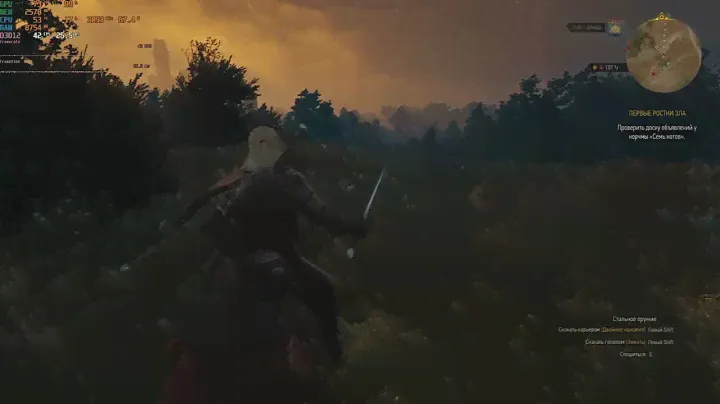 Тесты | Красина 43 | Хeon e5-2670v3 RX580 8GB SSD 512GB 16GB RAM| The Witcher 3 Medium Settings