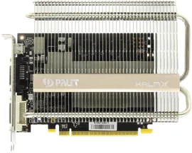 Palit Видеокарта GeForce GTX 750 2xDVI 1xHDMI GDDR5 2 ГБ (NE5X75000941-1073H KALMX)