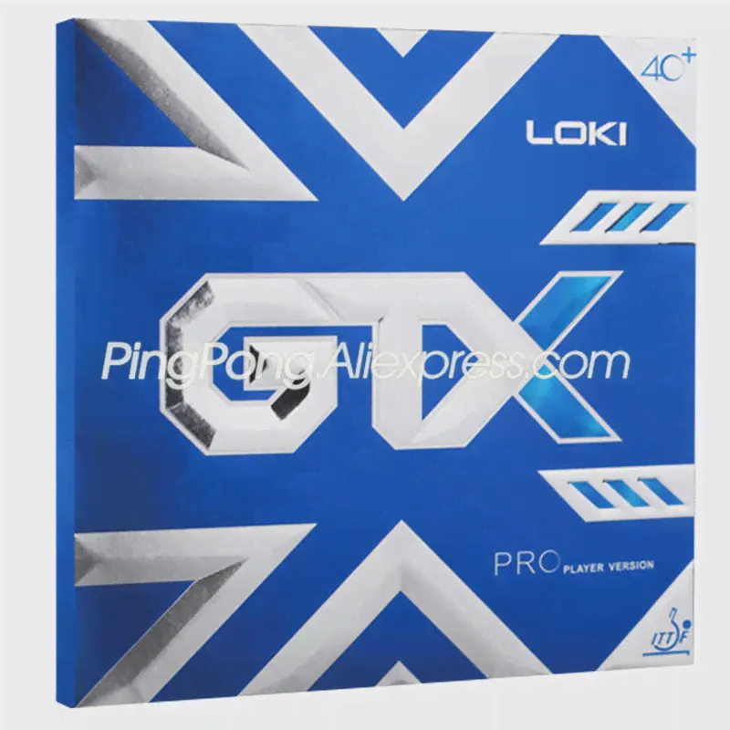 Резина для настольного тенниса LOKI GTX PRO (липкая, с губкой с большими порами) Оригинальная губка для настольного тенниса WANG HAO LOKI GTX-0