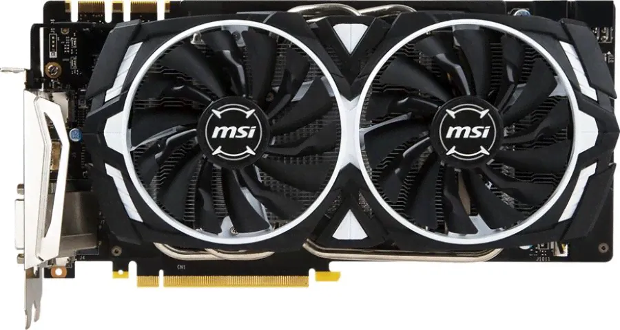 Видеокарта MSI GeForce GTX 1070Ti nVidia GeForce GTX 1070Ti, 8Gb, GDDR5 (GeForce GTX 1070 Ti ARMOR 8G)