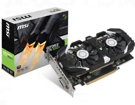 Видеокарта MSI GTX 1050 Ti 4GT OC GeForce GTX 1050 Ti