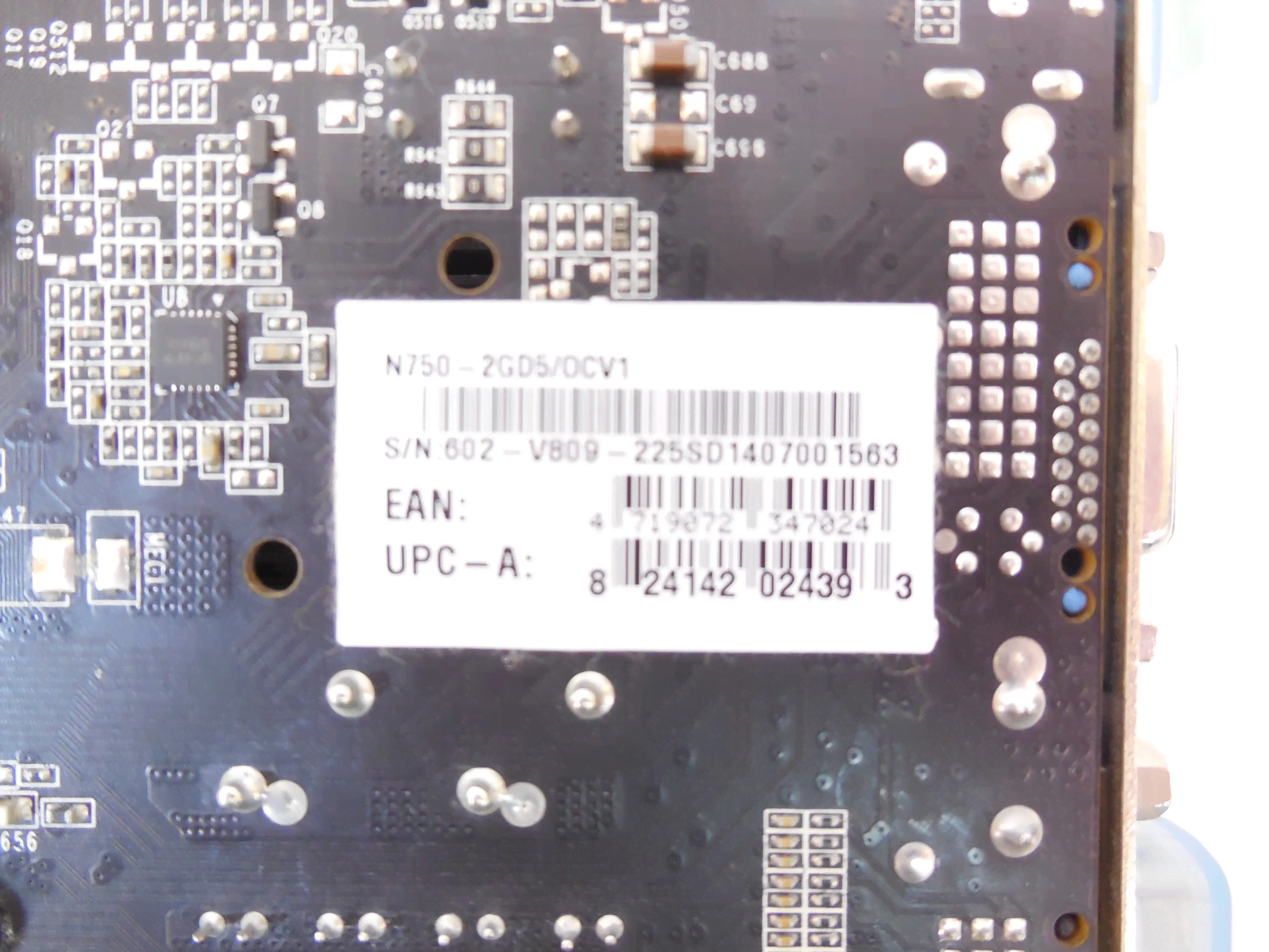 Видеокарта MSI GeForce GTX 750 OC 2Gb-0