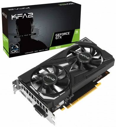 Видеокарта KFA2 GeForce GTX 1650 EX, NVIDIA GeForce GTX 1650, 4Gb GDDR5-1