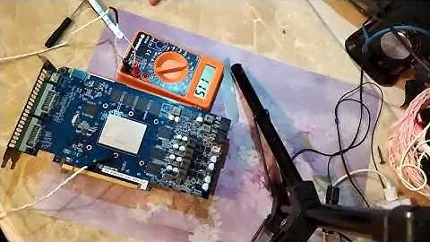 Скальпирование видеочипа на примере видеокарты GIGABYTE Nvidia GTX 560 Снижаем температуру