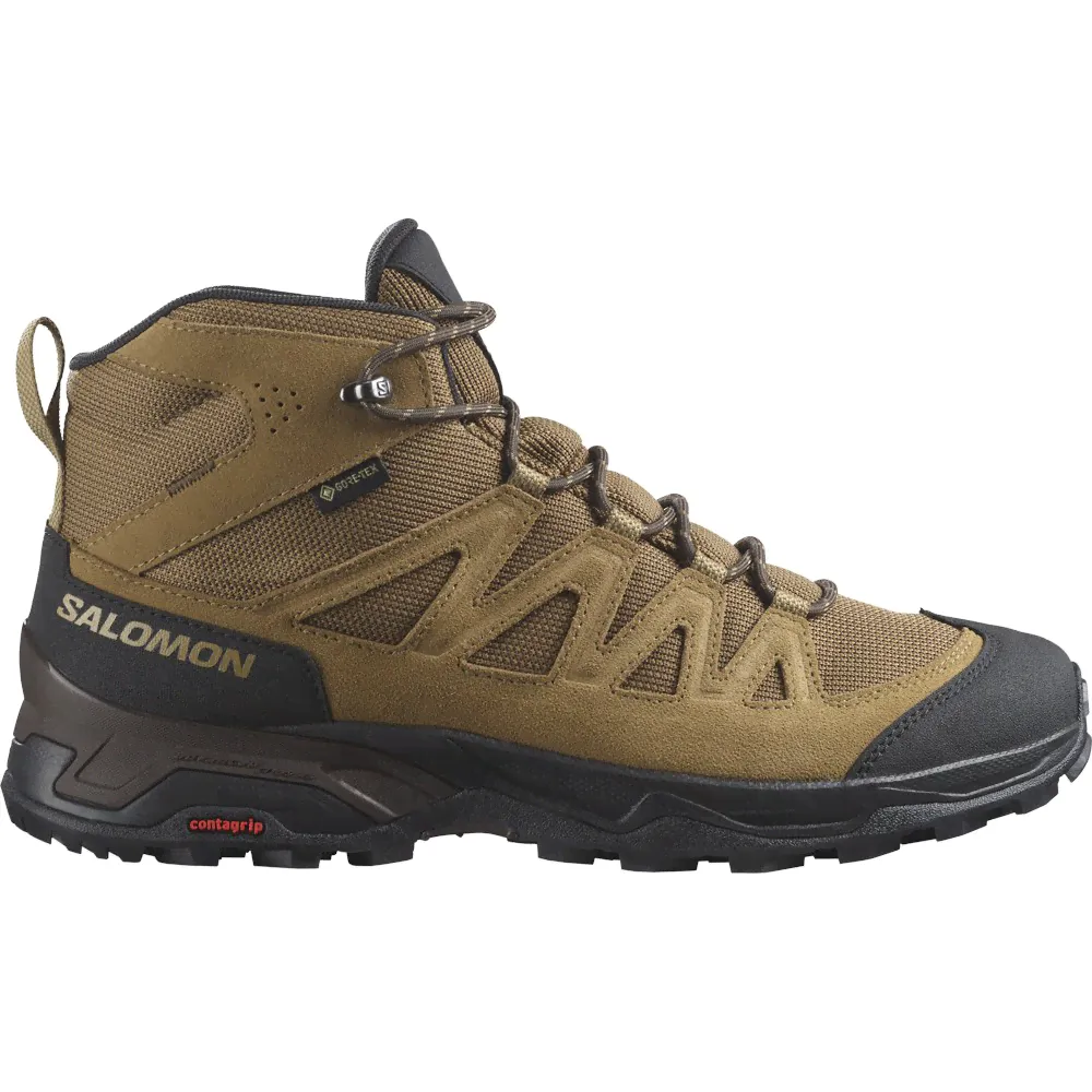 Salomon X Ward Leather Mid GTX Mens