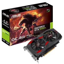 Видеокарта Asus NVIDIA GeForce GTX 1050Ti GDDR5 4GB, CERBERUS-GTX1050TI-O4G