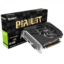 Видеокарта Palit GeForce GTX 1660 Ti 6GB StormX NE6166T018J9-161F (6 ГБ)