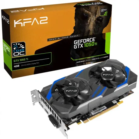 Видеокарта KFA2 GeForce GTX 1050 Ti 4Gb 50IQH8DSQ31K-0
